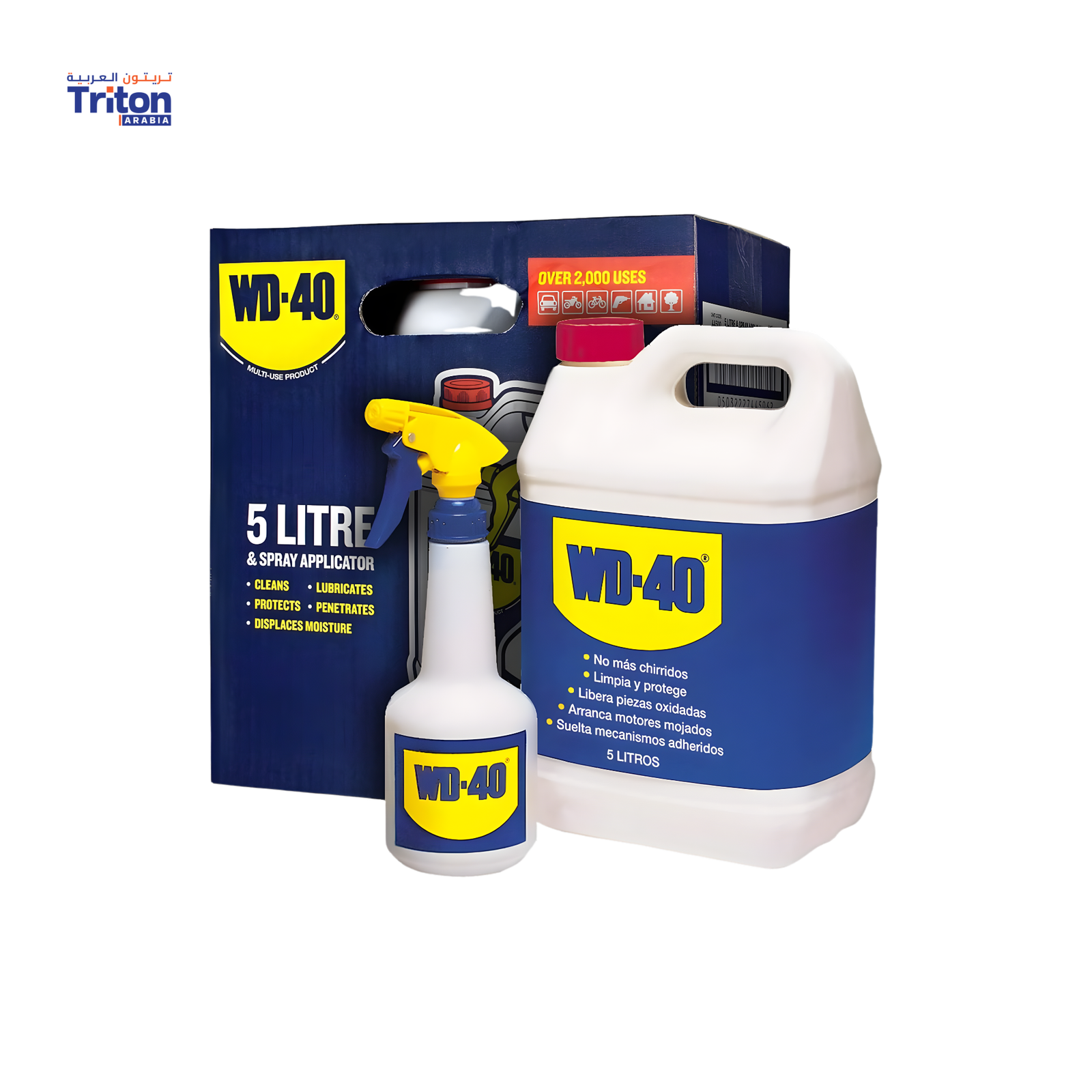 A-WD40 5Ltr Can